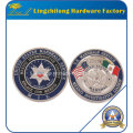 Us Service Anti-Silver Metal Badge Coin